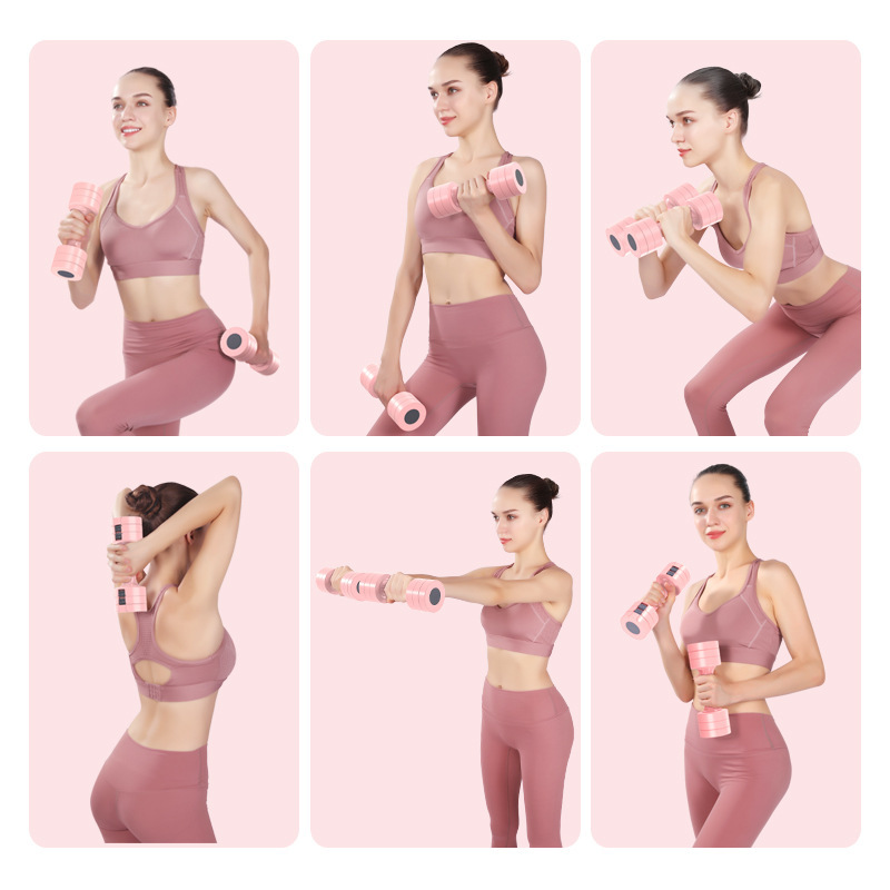 Adjustable Quick-Lock Dumbbells 5kg Pair 4