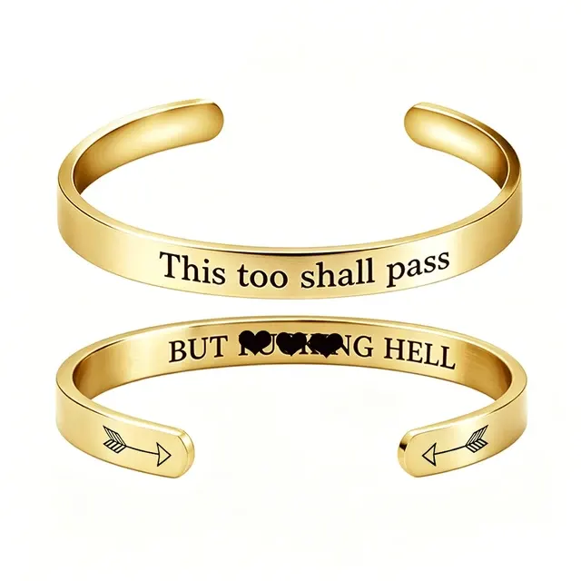 Mantra Bangle with Message 4