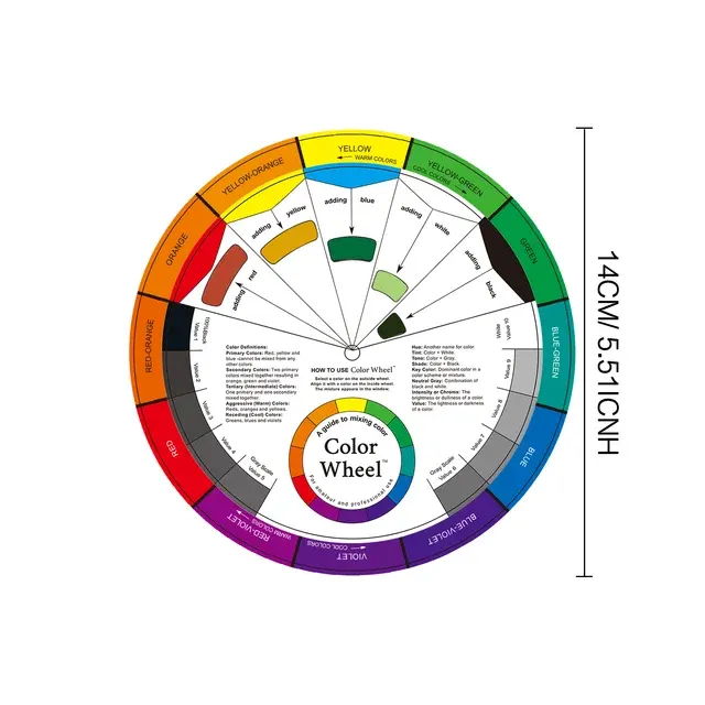 Tattoo Color Chart 4