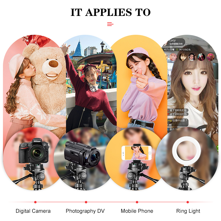 1.4M Mobile Phone Tripod Stand Photography Dslr Camera 3