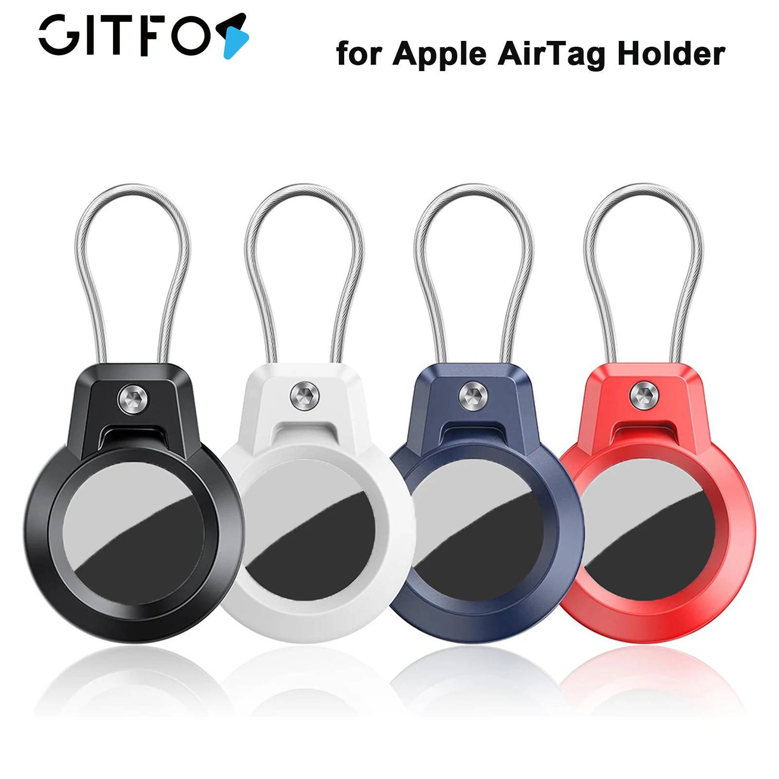Anti-Lost Tracker Holder Keychain Case