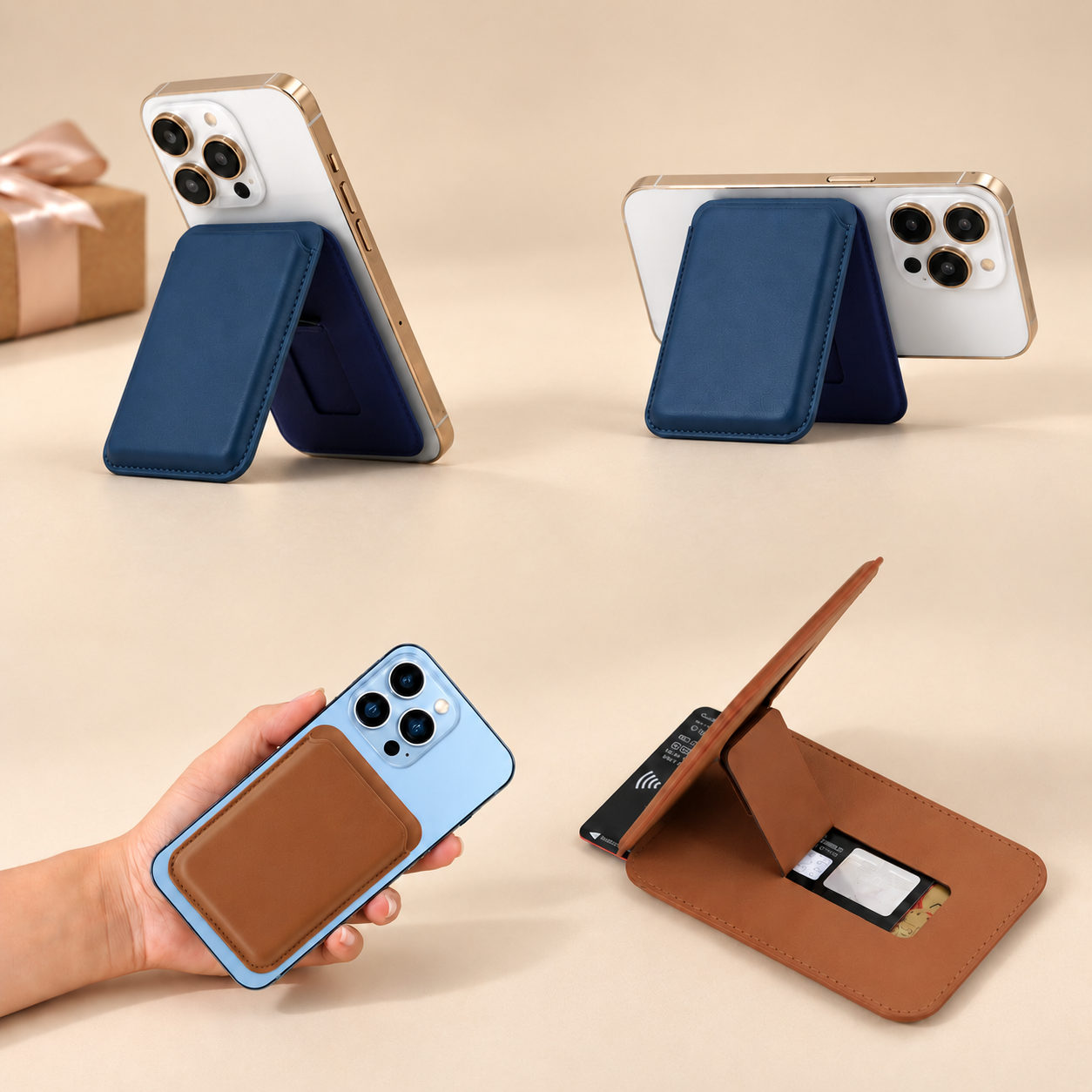 N52 Magnet Strong Magnetic Card Holder Phone Wallet