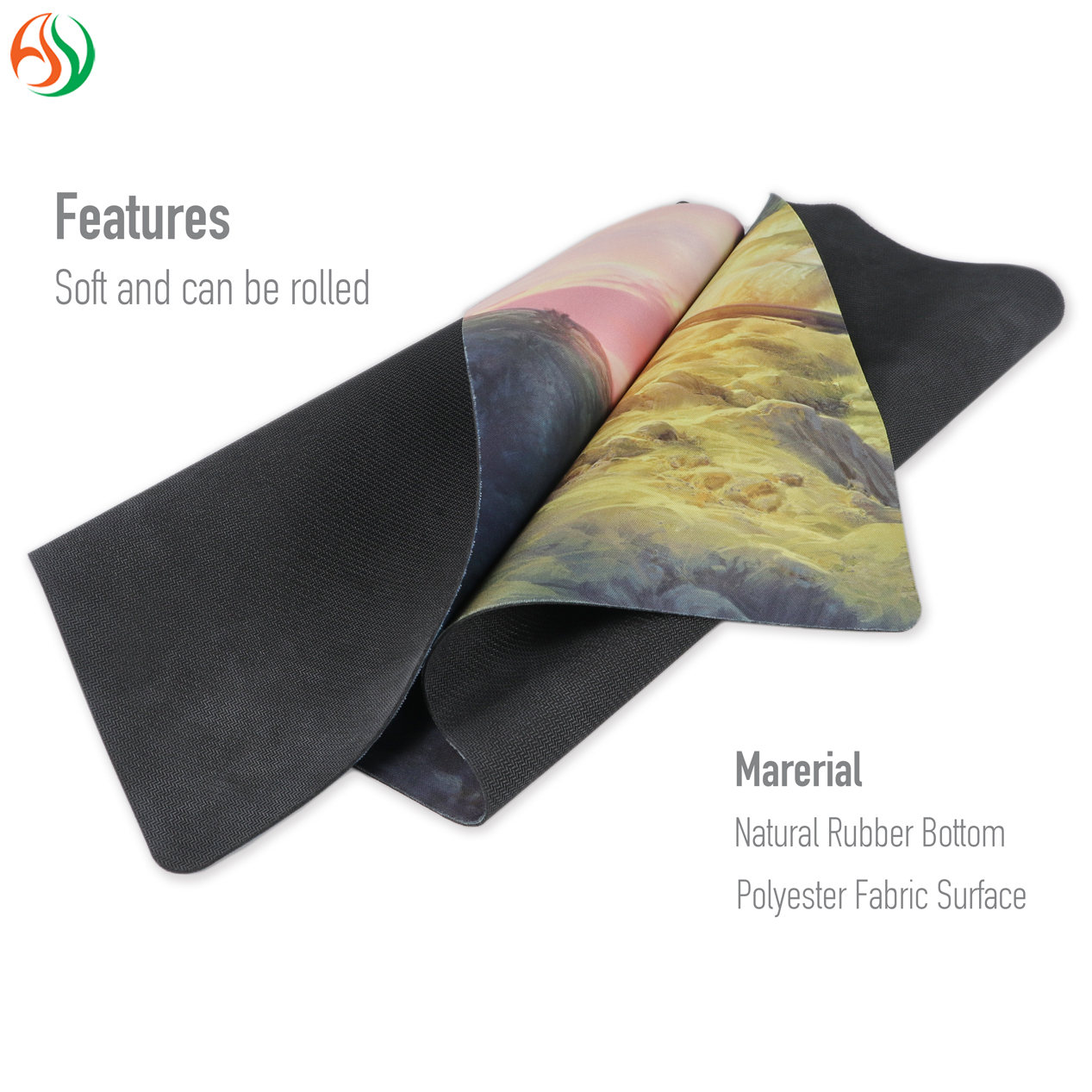 Full Color Print Gaming Mouse Pad Large Desk 3