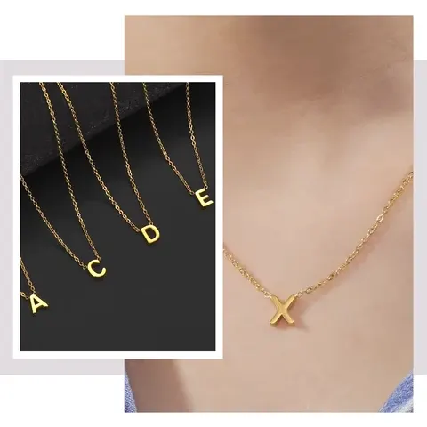 Letter Initial Necklace