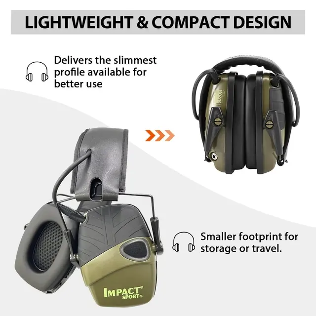 Tactical Electronic Shooting Earmuff Headphones 4