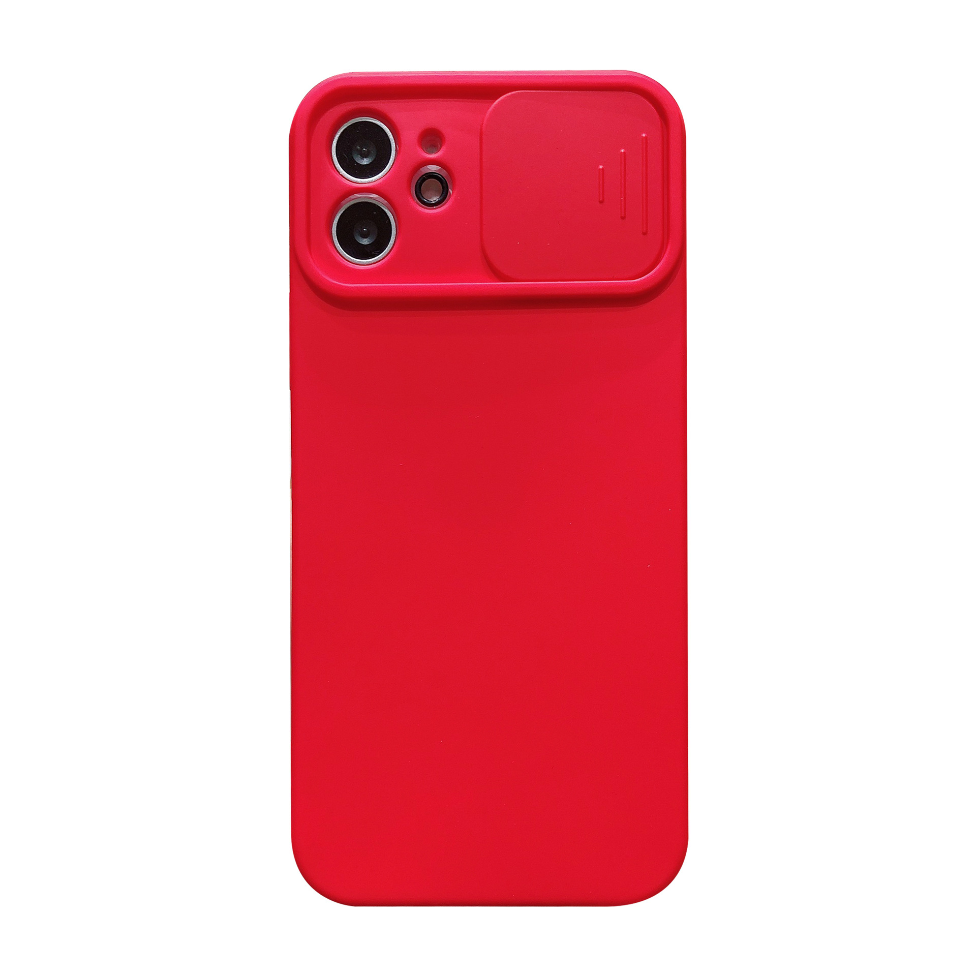 Mobile Phone Case Liquid Silicone Creative Window Lens