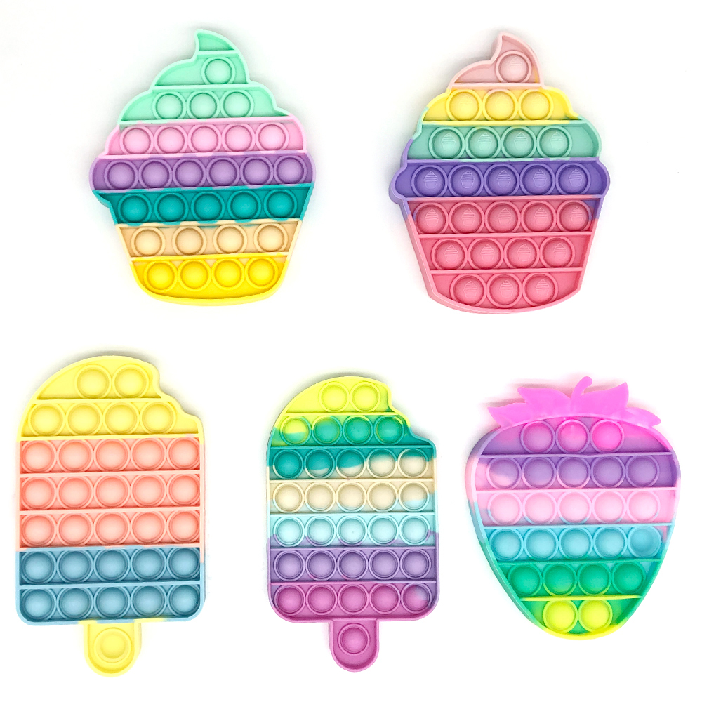 Pocket Silicone Desktop Flip Fidget Toy