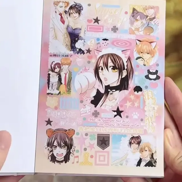 Japanese Pink Sticker Book for Journals 4