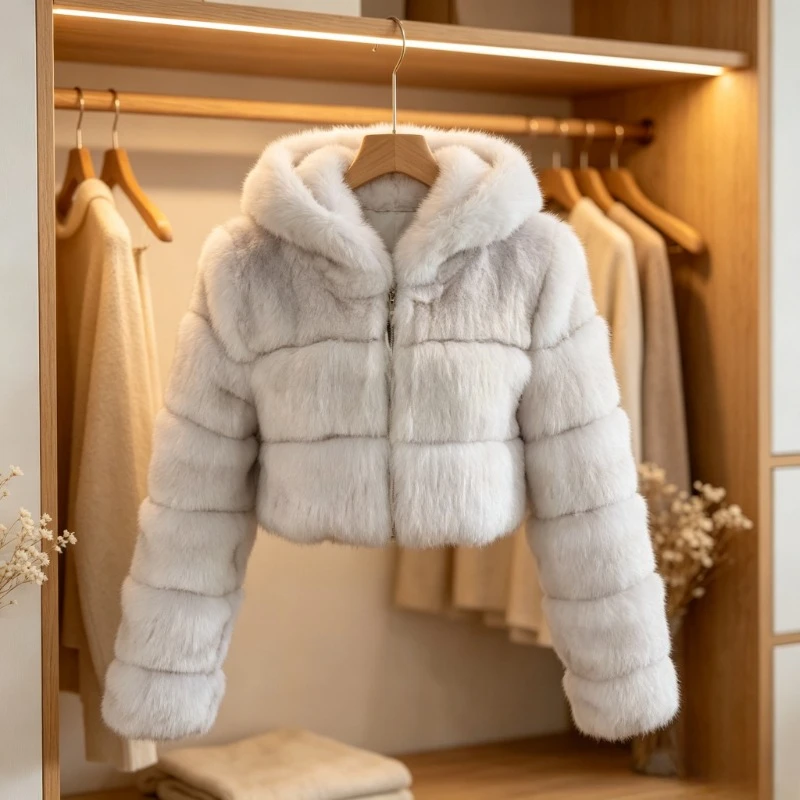 Kunstpelzjacke 2