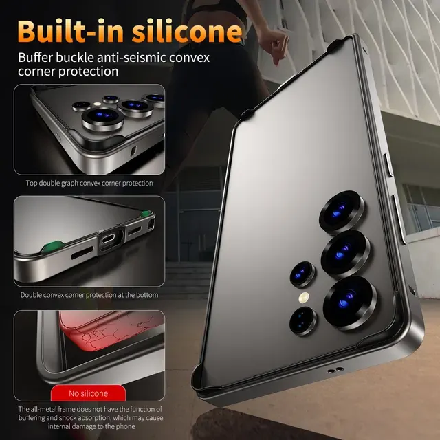 Metal Bumper Phone Case 4