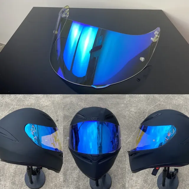UV-Protection Clear Motorcycle Visor 3