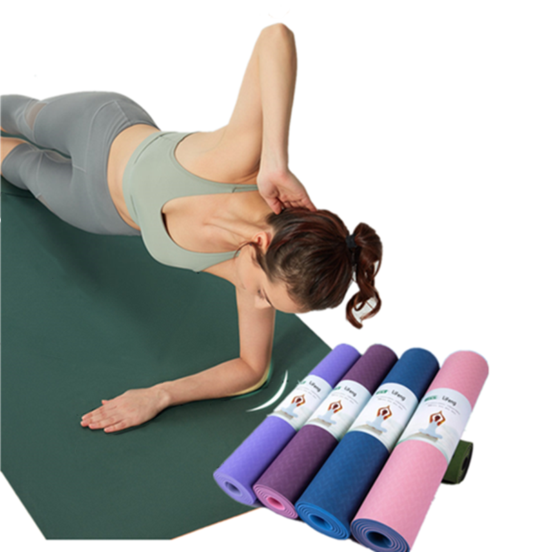 Yogamatten mit Logo 2