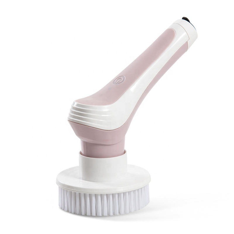 Commercial Electric Roller Brush Scrubber Long Handle 2