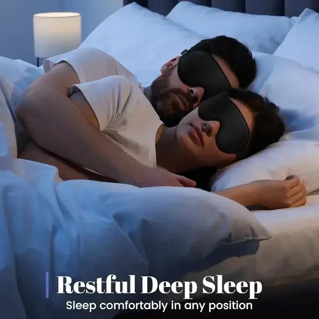 Blackout Sleep Eye Mask 4