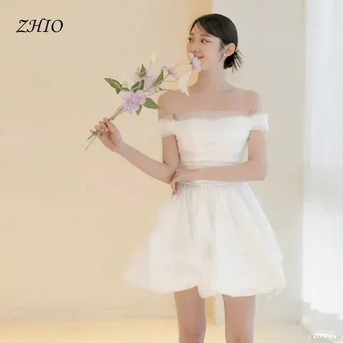 Satin-Hochzeitskleid