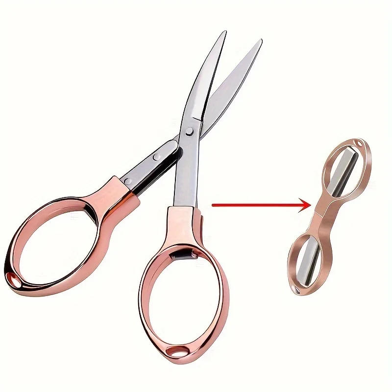 Retractable Stainless Steel Folding Scissors 4