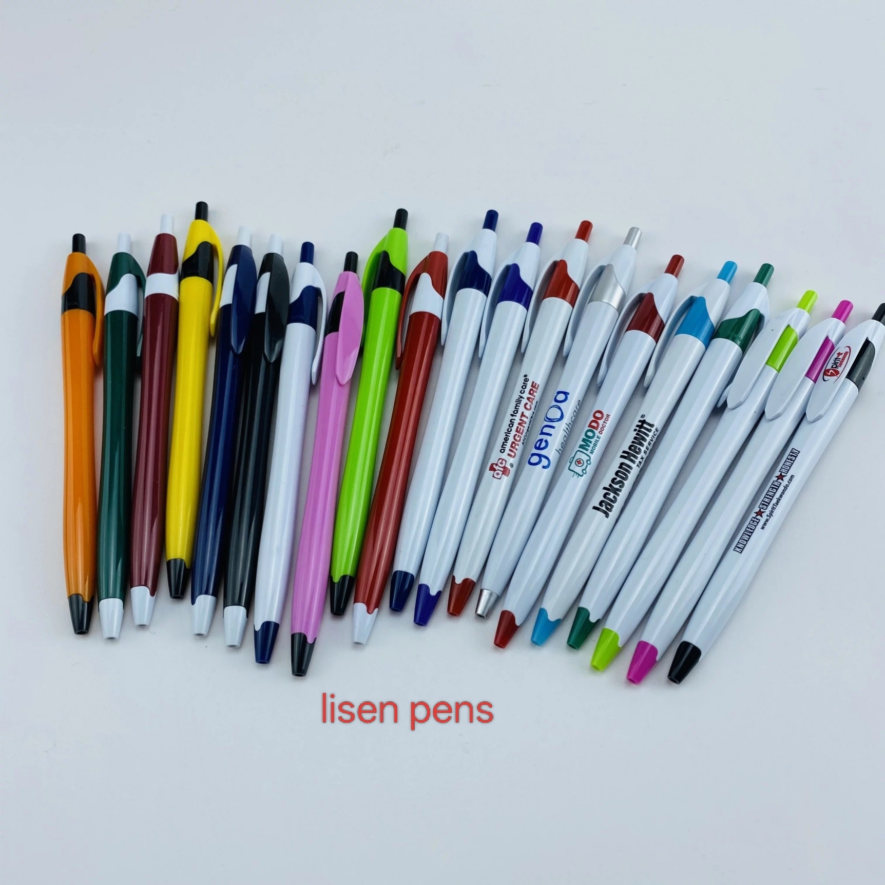 Promotional Very Orange Ball Pen With 2