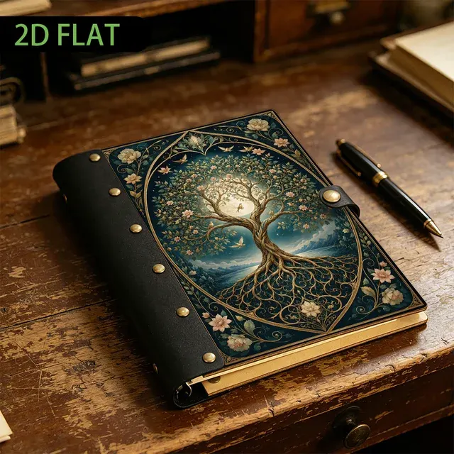 Wood Cover Notebook 3