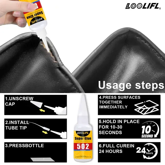 Fast-Drying Super Glue for Repairs 4