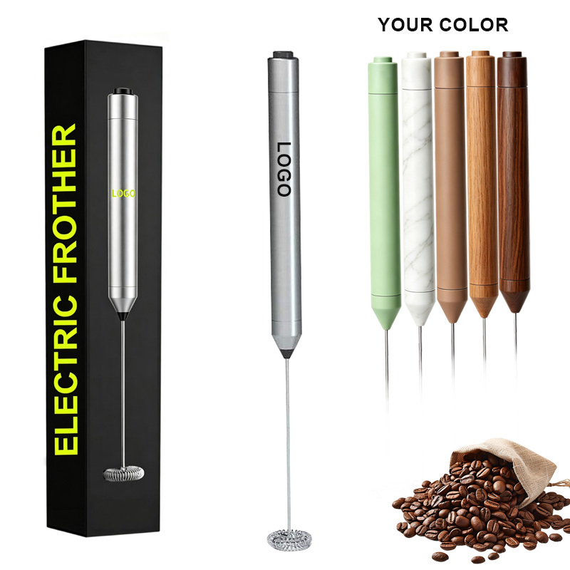 Portable Drink Mixer and Milk Frother Wand HandHeld