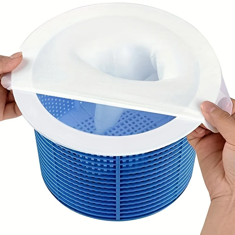10-Piece Nylon Pool Skimmer Sock Set