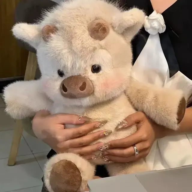 45 cm Plush Highland Cow for Cuddling 4