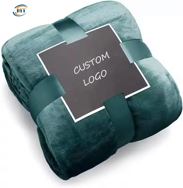 Super Soft Fleece Bed Throw Blanket
