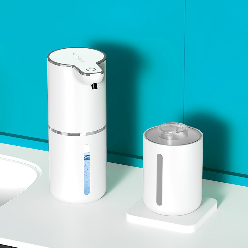 Automatic Wall-Mounted Foaming Liquid Soap Dispenser Electric USB 4