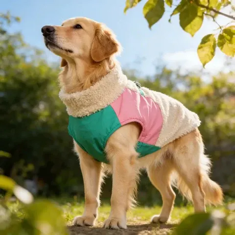 Hundejacke aus Wolle
