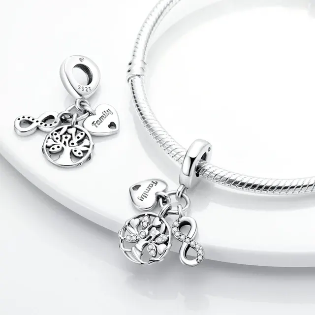 Sterling Silver Charms for DIY Bracelets 4
