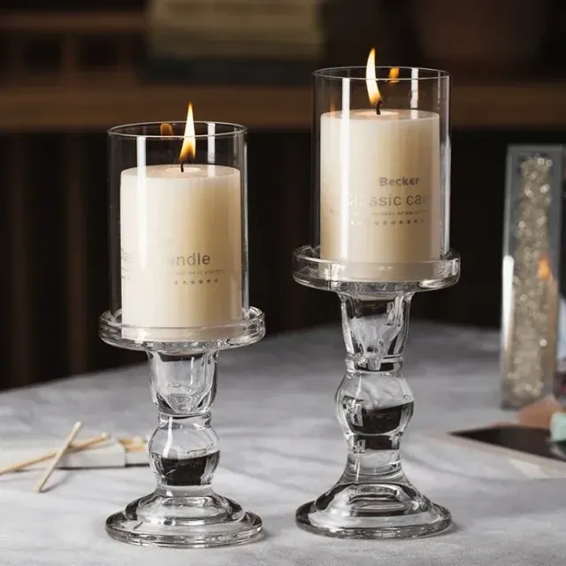 Glass Candle Holder 3