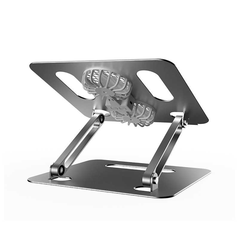 Customizable RGB Aluminum Plastic Laptop Cooling Holder Stand 2