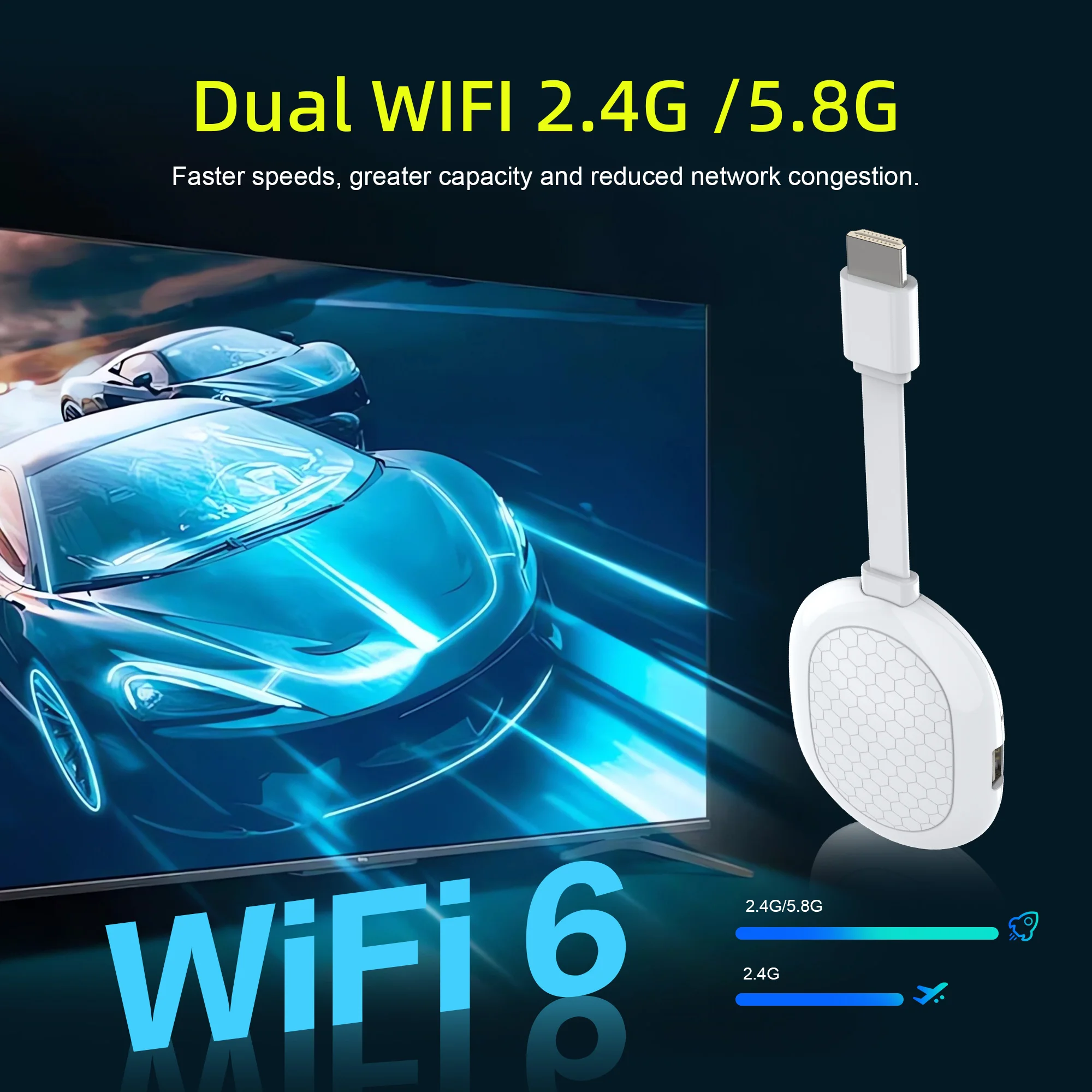 Neuer Smart TV Stick Q2S Android 14 Unterstützt 2