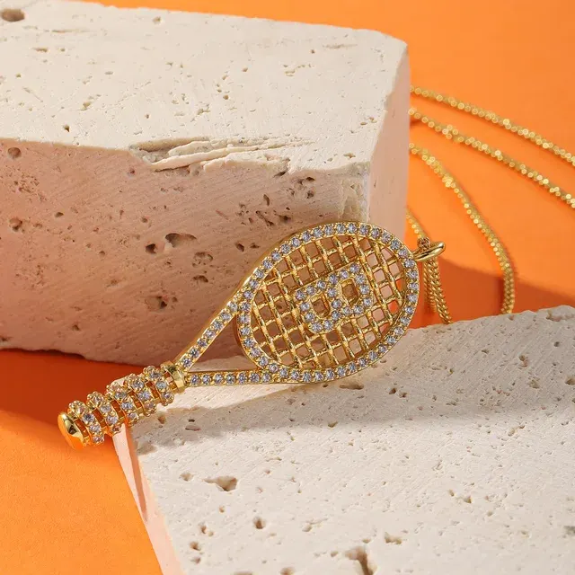 Tennis Racket Necklace 4