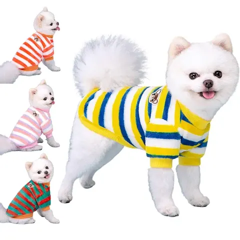 Weiche Flanell Warme Hundekleidung Winter Hunde Hoodie Sweatshirt