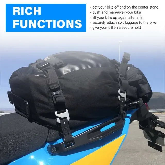 Rear Motorcycle Grab Handle 3