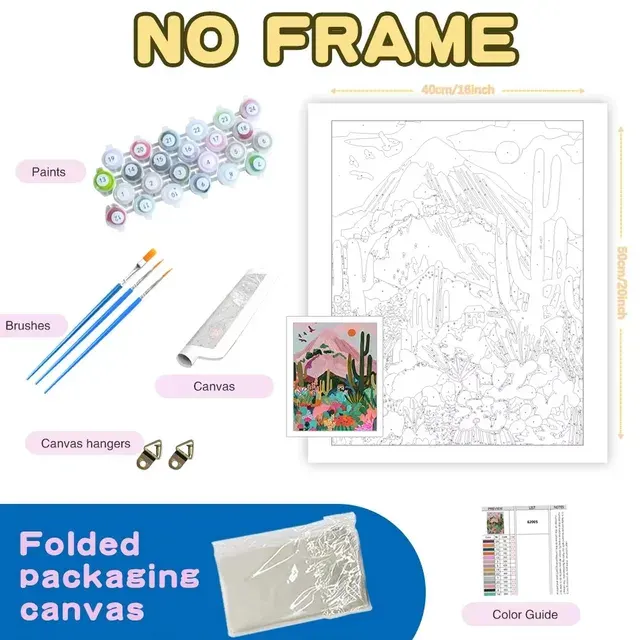 Paint by Numbers Kit 4