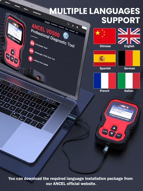 VAG Diagnostic Scanner with ABS and Oil Reset 4
