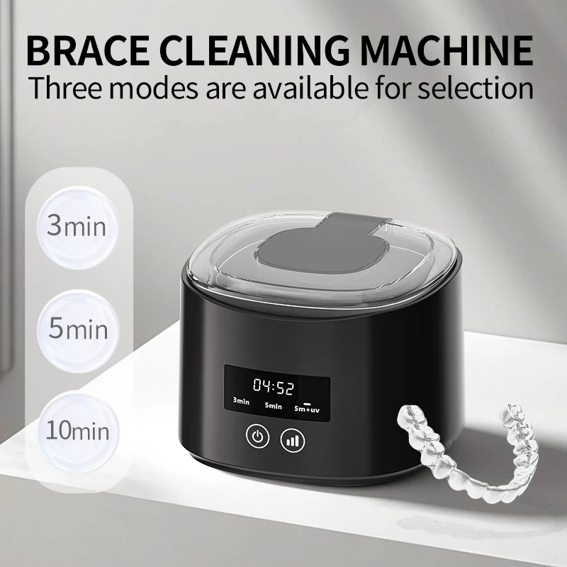 Ultrasonic Cleaner for Retainers and Dentures 2