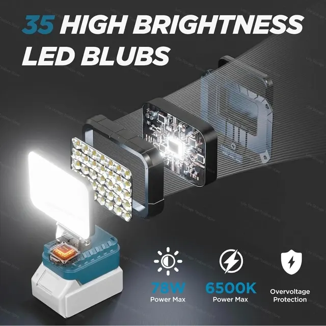 USB LED Work Light and Camping Lantern 3