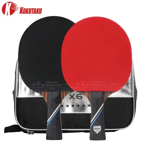 Carbon Table Tennis Paddle Set