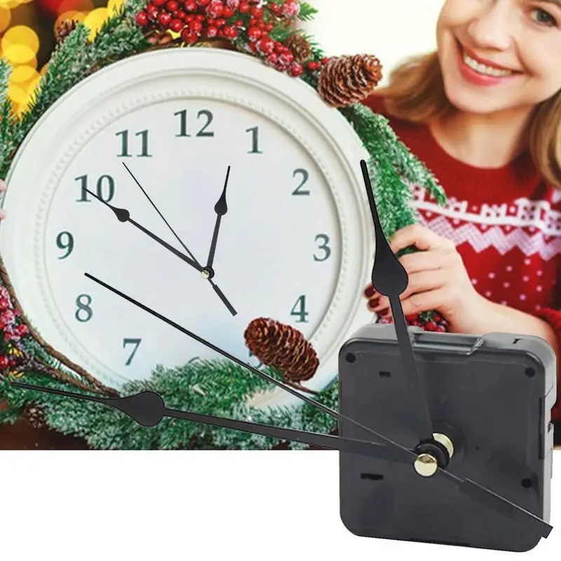 367A Silent DIY Wanduhr Bewegungsmechanismen Batteriebetriebene Reparaturteile mit 4