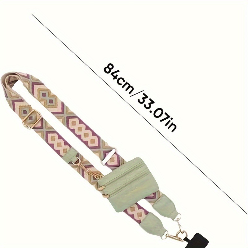 Crossbody Phone Lanyard with Card Wallet 2