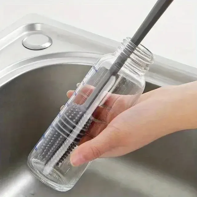 Long Handle Silicone Bottle Brush 3