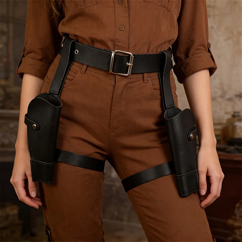 1 Stück Nordisches Mittelalterliches Wikinger-Holster Vielseitiges Waffenholster aus