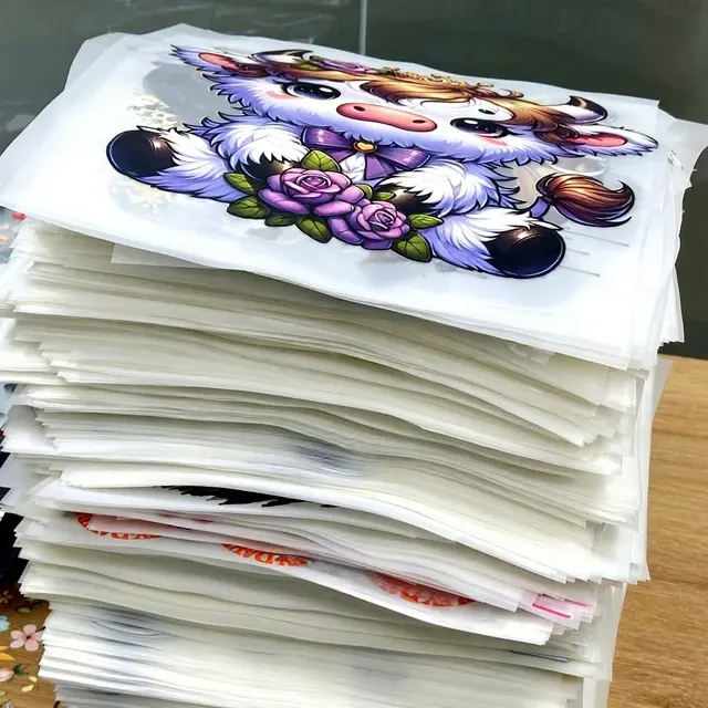 Bügel-Transferaufkleber für Shirts und Taschen 3