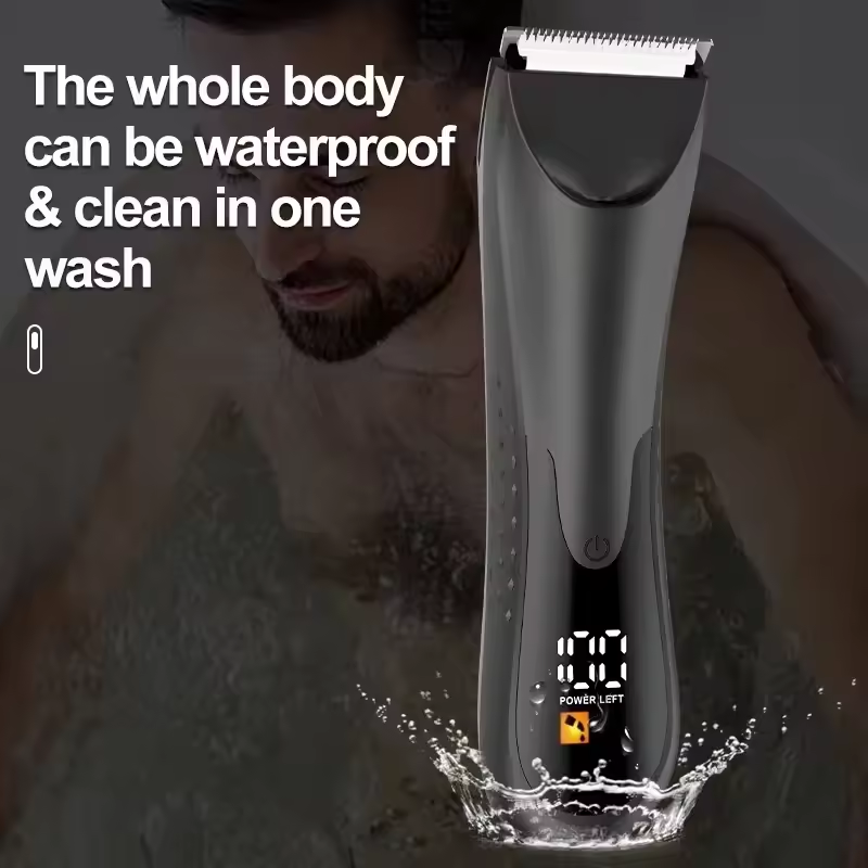 Groin Hair Trimmer - Electric for Men Waterproof 4