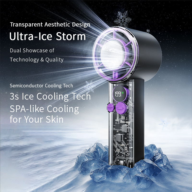 3000 Milliampere Type-C Charging LED Digital Display Ice 2