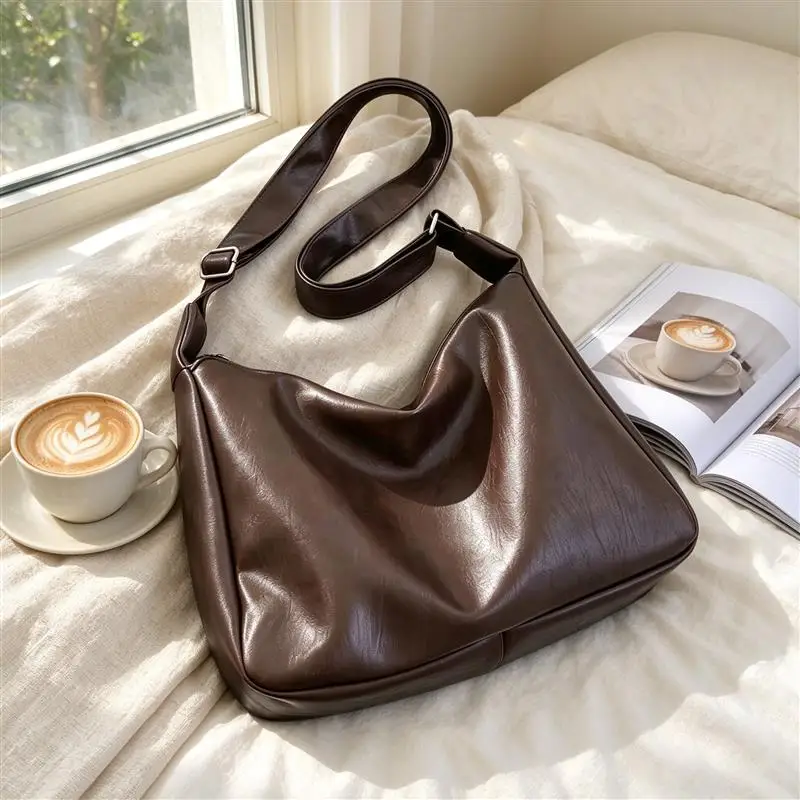 HOMEFISH Neue Tragetasche Handtasche Schultertasche für Damen Retro
