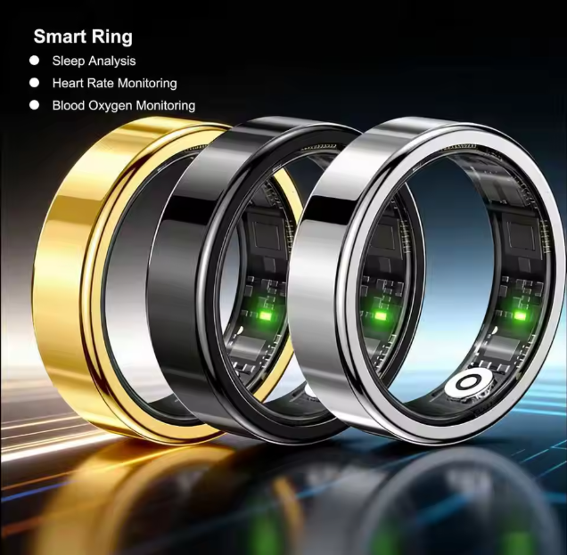 Smart Ring with Blood Pressure Sleep Monitor